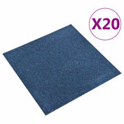 Tappeto 20 pz Blu Scuro 50 x 50 cm 100% Polipropilene