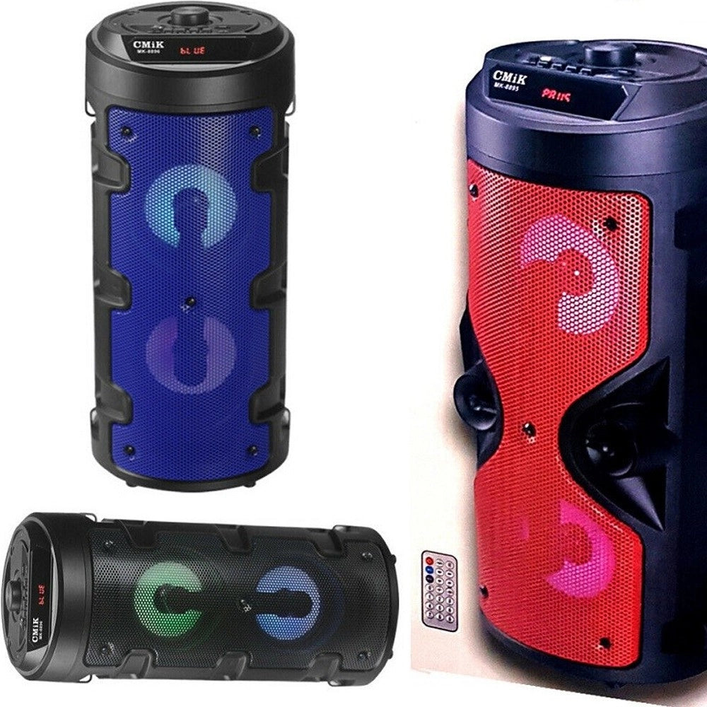 Trade Shop - Cassa Bluetooth Ricaricabile Mp3 Usb Micro Sd Microfono Line In Karaoke Mk-8896 -