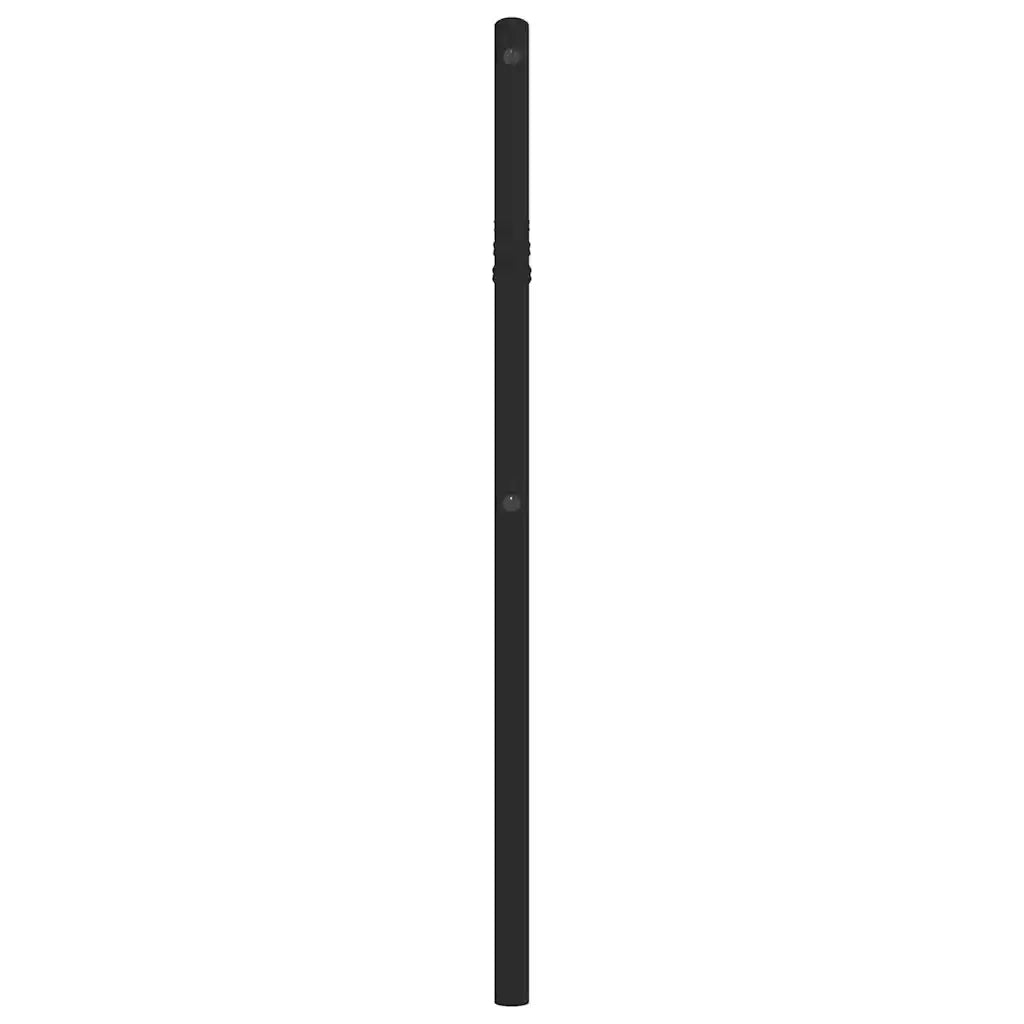 Testiera | Testata di Ricambio in Metallo Nero 100 cm