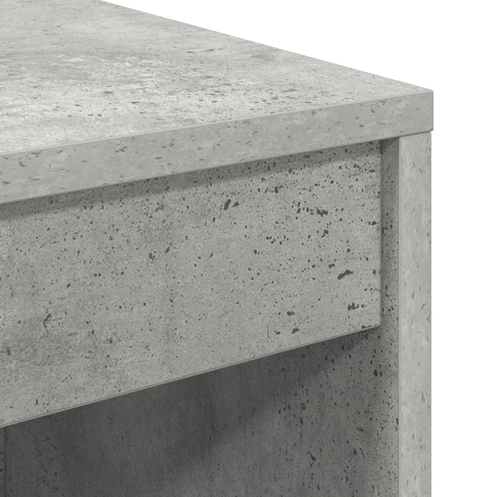 Scrivania Grigio cemento 70 x 40 x 76 cm 869381