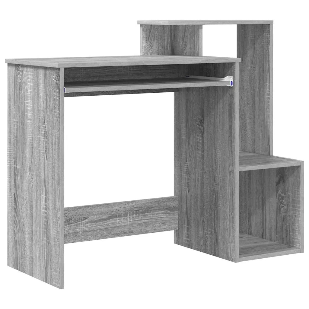 Scrivania Grigio Sonoma 106 x 41 x 88.5 cm Legno multistrato 869471