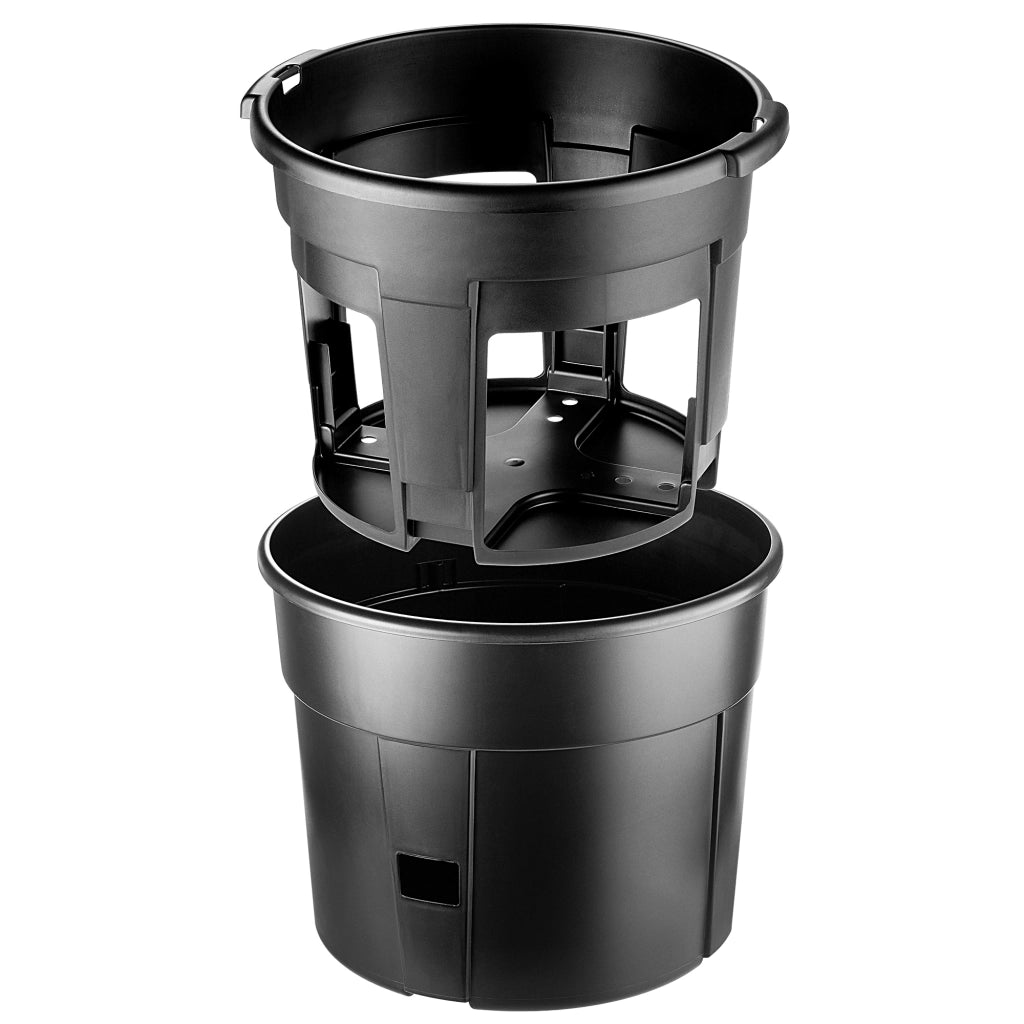 Vaso KADAX per piantare patate e ortaggi, con coperchio e inserto, 31 cm, 12 litri.
