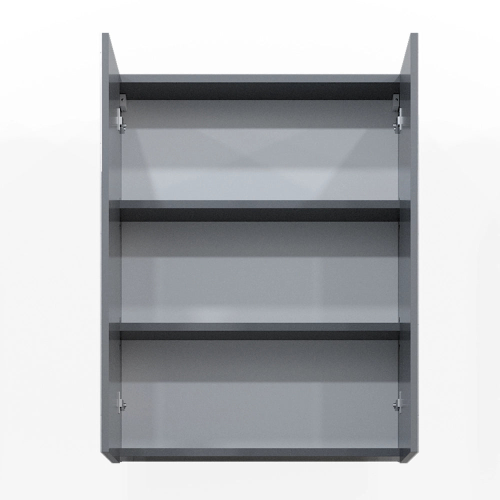 Vicco Specchio contenitore bagno Antracite 60 x 77 cm