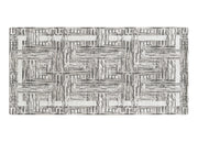 Tappeto Arredo Salotto Antiscivolo Scendiletto Camera Dis. Bangkok By Suardi - 175x240 - Grigio