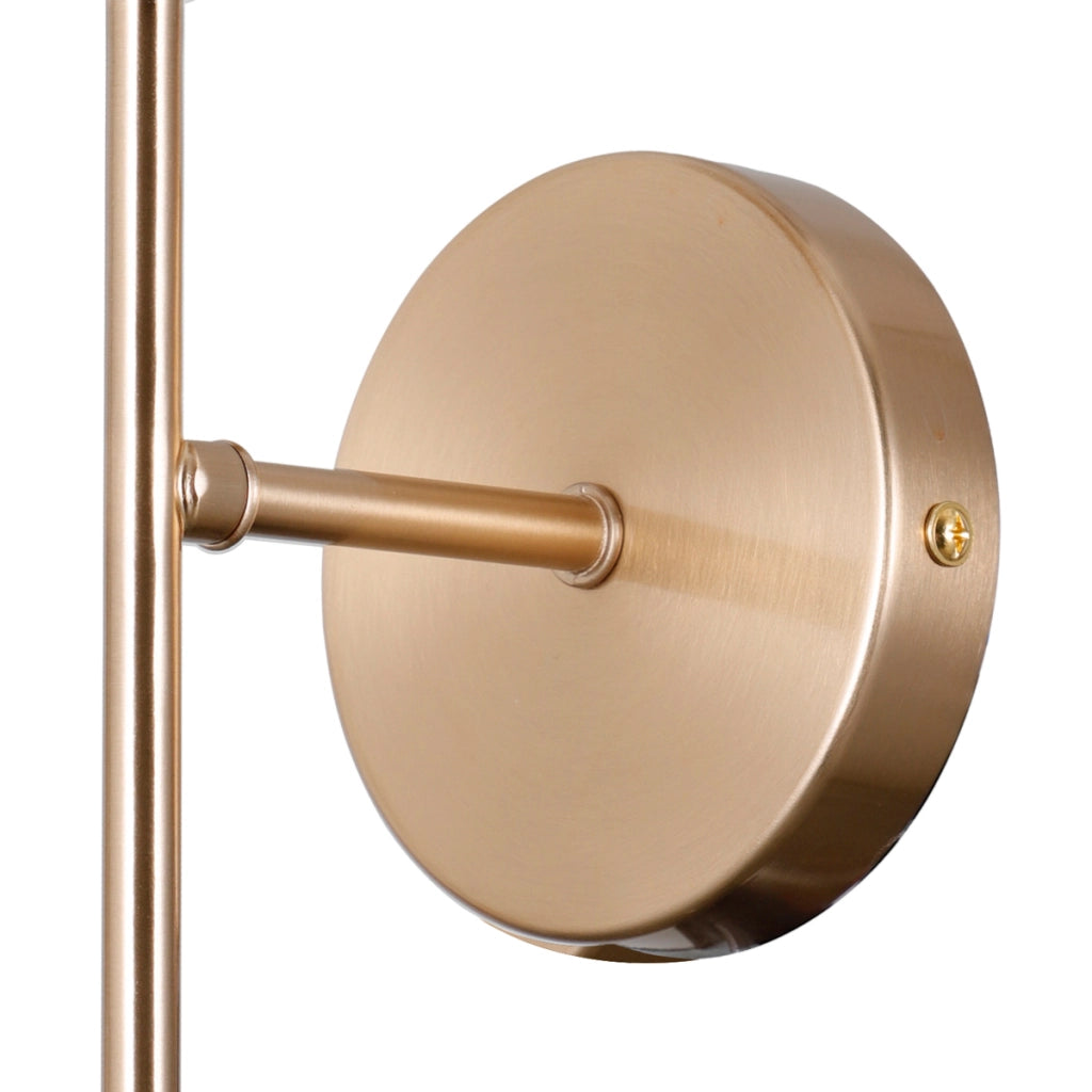 Applique minimal oro con sfera bianca G9 5W Evora Italux