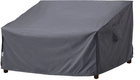 Copertura per divani esterni - impermeabile - grigio - 138 x 99 x 61/89 cm