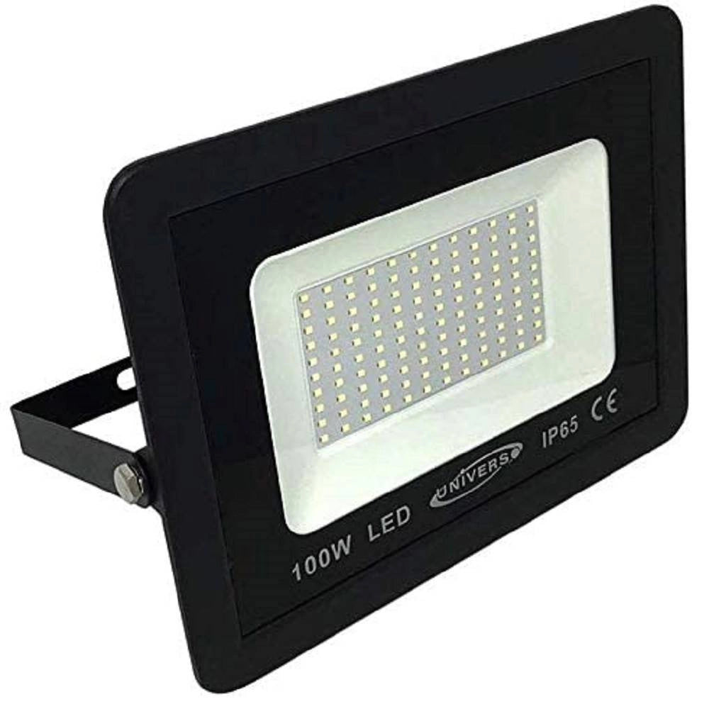 Trade Shop - Faretto Led Proiettore Da Esterno 100w Nero Ip65 Luce 6500k 4000k 3000k - -bianco Freddo      -