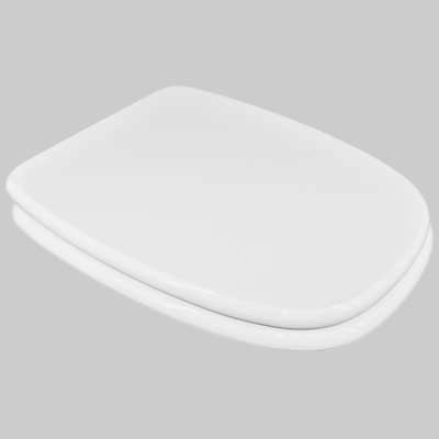 SEDILE MDF POLIESTERATO M118 BIANCO  coprivaso copriwater SEBA