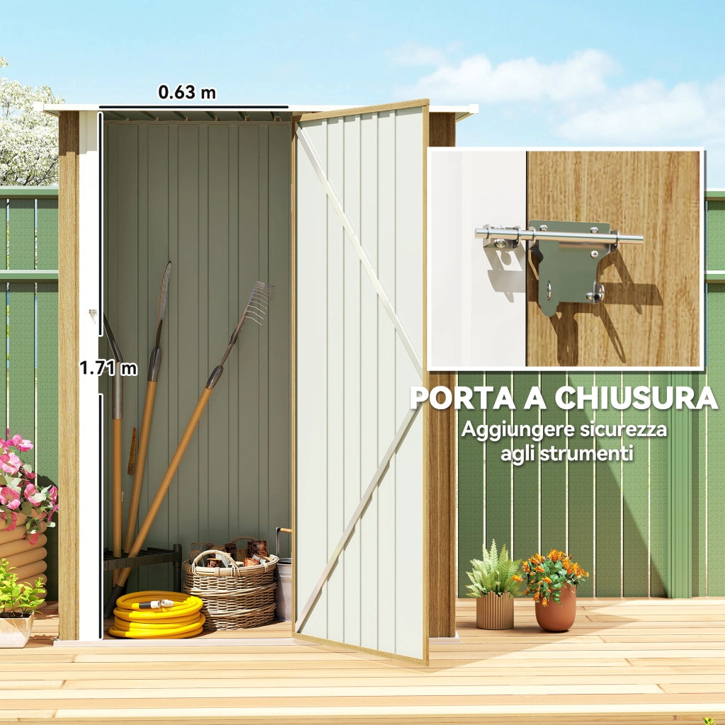 Capanno Attrezzi ¨C Minimal ¨C Legno 142x86x189 cm