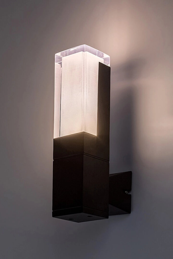Applique esterno LED 7W CCT IP54 nero Rabalux Darvas