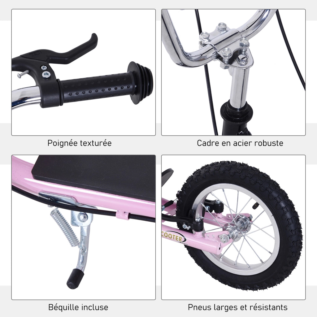 Monopattino Bambini ¨C Minimal ¨C Rosa Acciaio