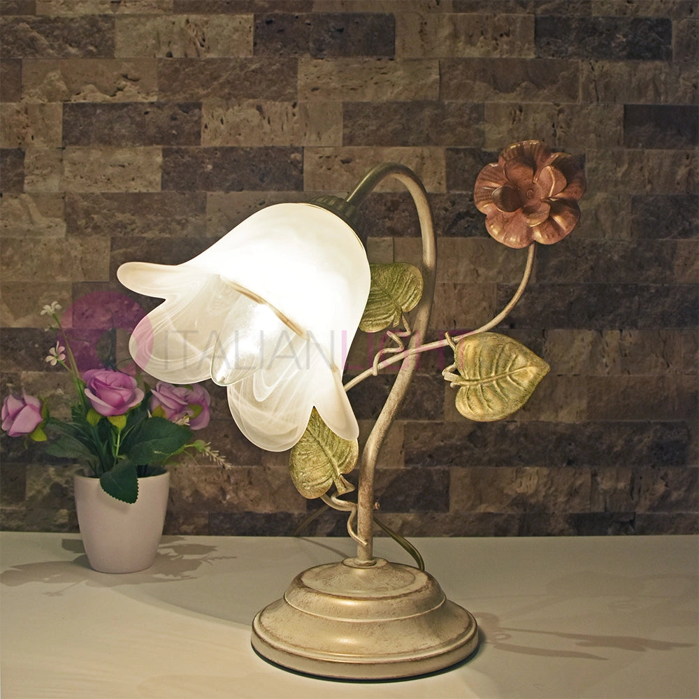 SPRING Lumetto da comodino h. 30 stile fiorentino