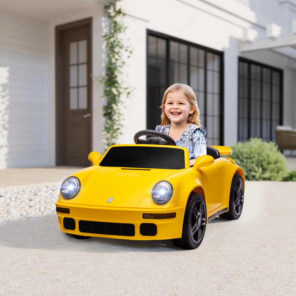 Auto elettrica per bambini ¨C Minimal ¨C Giallo