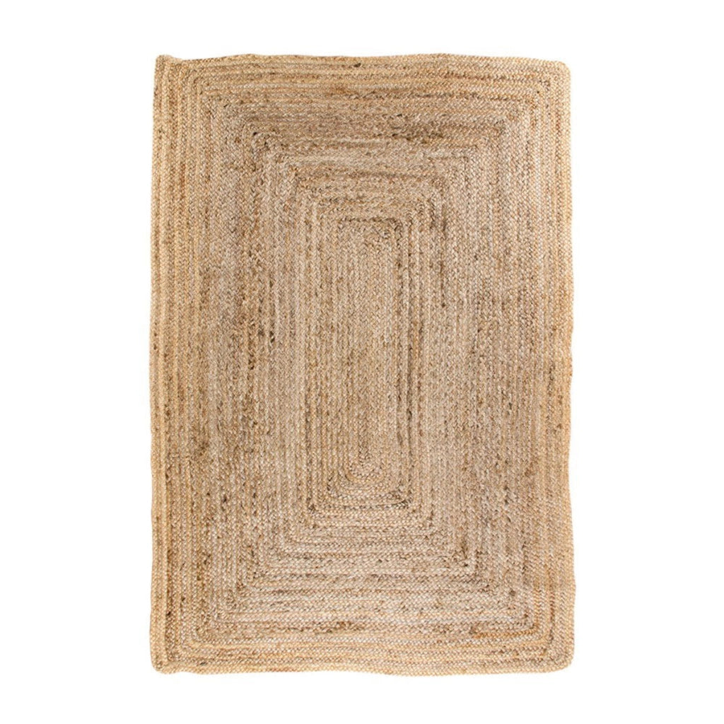 Tappeto Rettangolare Bombay, Marrone, Juta, 180x120x1 cm