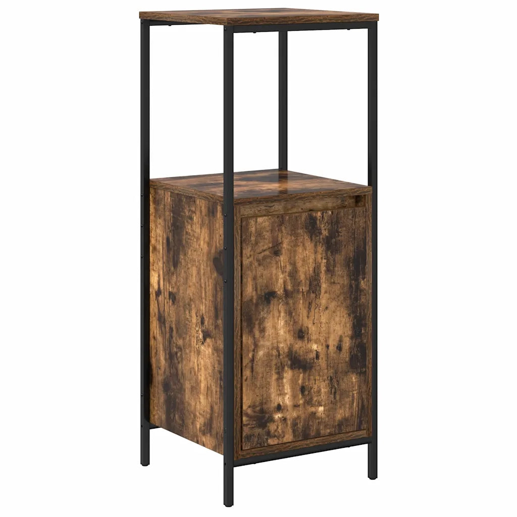 Set di mobili per il Bagno | Armadio da bagno 5 pz Marrone Legno multistrato