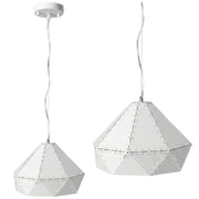 Lampada Da Soffitto Pensile Metallico Bianco APP237-1CP