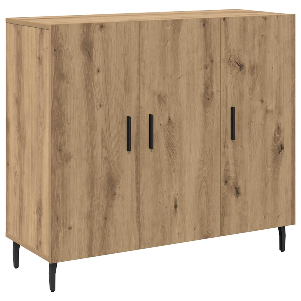 Credenza Rovere artigianale 90 x 34 x 80 cm Legno multistrato 879587