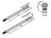 KIT ASTE INTERNE PER SERRATURE- - (190.05.00.0) - 1 pezzi WELKA