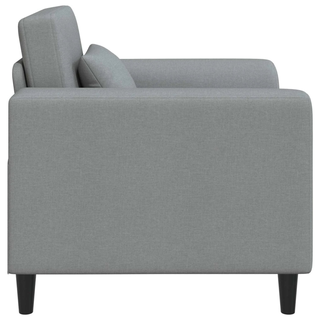 Poltrona Grigio Chiaro Tessuto 42042454