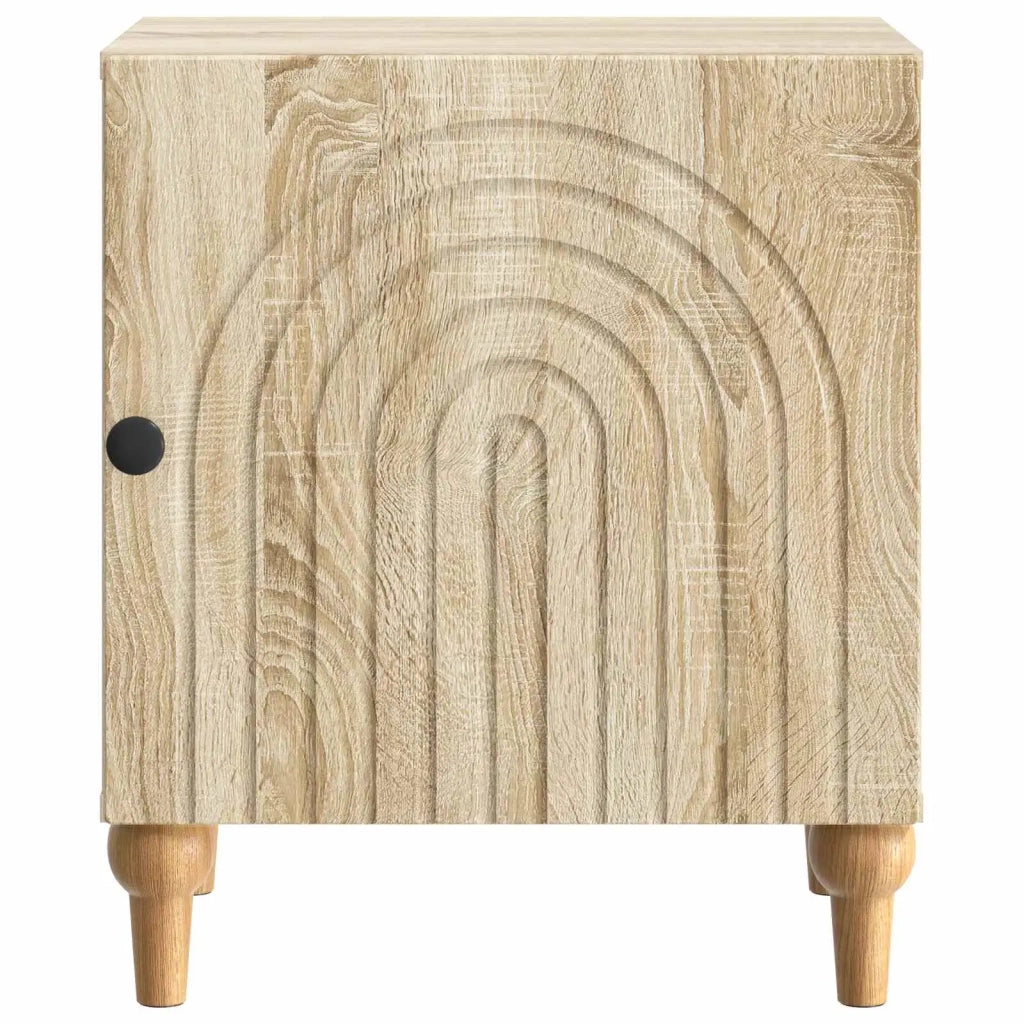 Set di 2 Comodini | Armadio da Notte | Mobiletto da notte Rovere Sonoma 43 x 34,5 x 50 cm