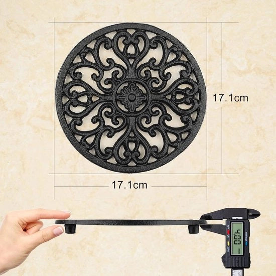Sostituto Decorativo in Metallo - Resistente al Calore - diametro 17cm