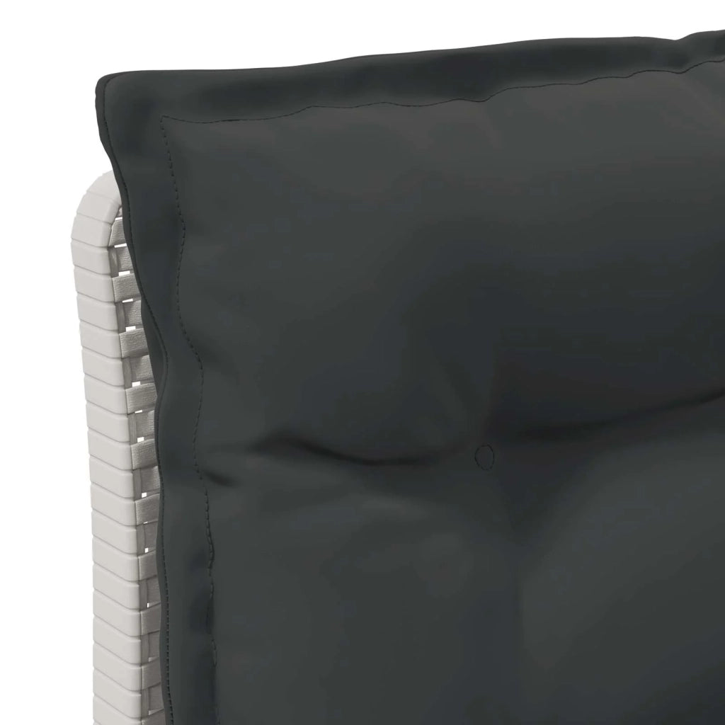 Divano da Giardino a 1 Posto con Cuscini Aspetto Rattan PP 8011805