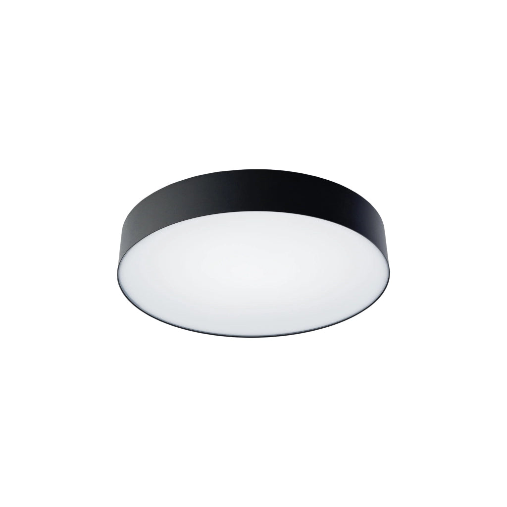 Plafoniera Nowodvorski Arena Sensor Ø40,5 bianco/nero