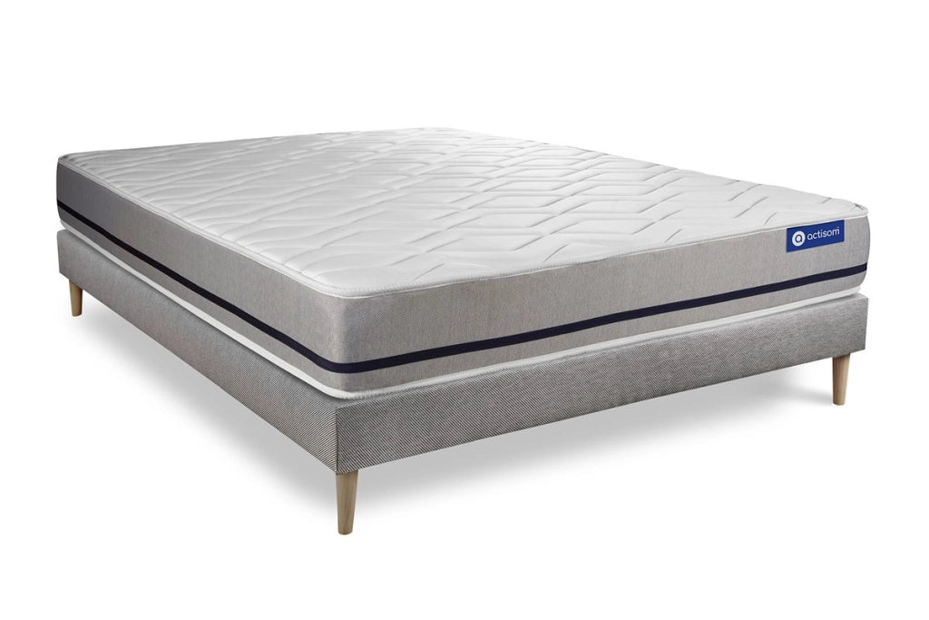 Kit rete e materasso matrimoniale Actimemo soft 140x200cm - Spessore : 20cm- memory foam - Moderatamente rigido