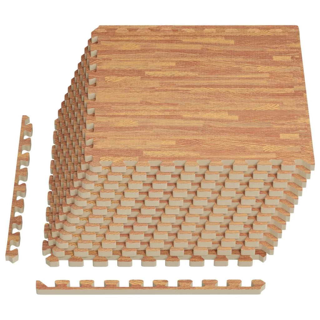 Tappeti 12 pcs legno 4,32 m² Schiuma EVA 42040751