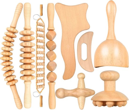 Strumento per la Massaggio 9 in 1 per Formazione del Corpo e Anticellulite