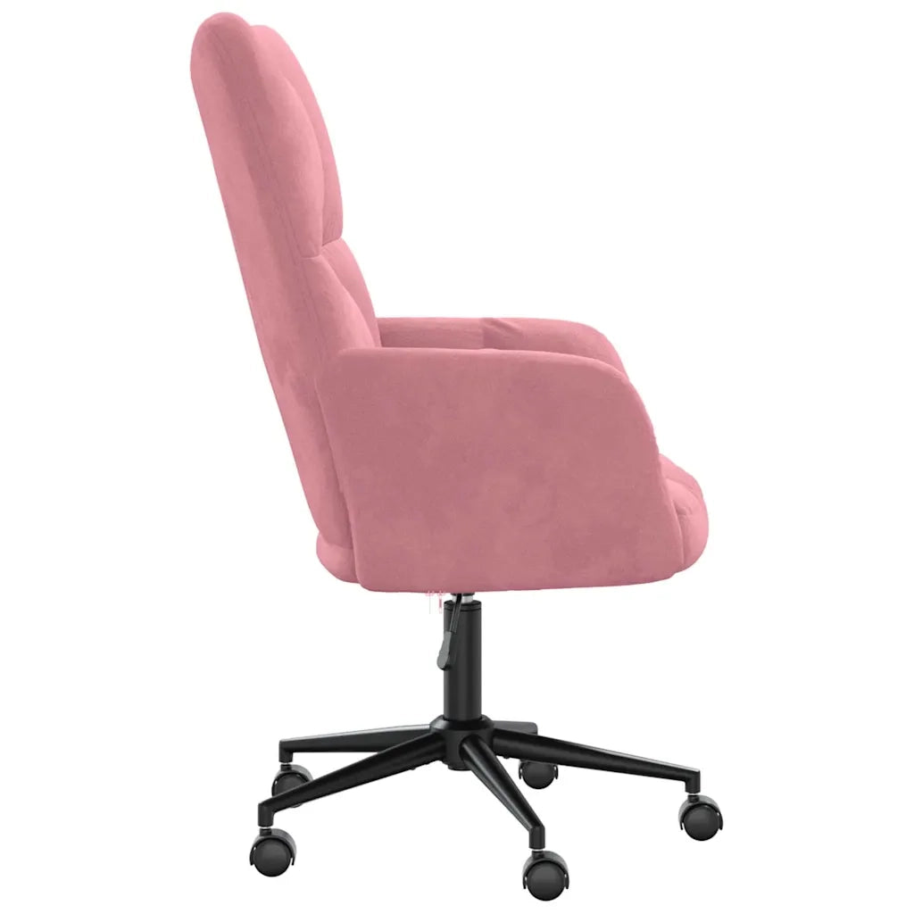 Sedia Relax Rosa in Velluto 328176