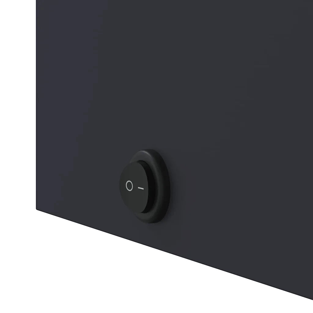 Armadietto Bagno | Armadio da bagno con Specchio e LED Grigio Chiaro 45x13x52 cm