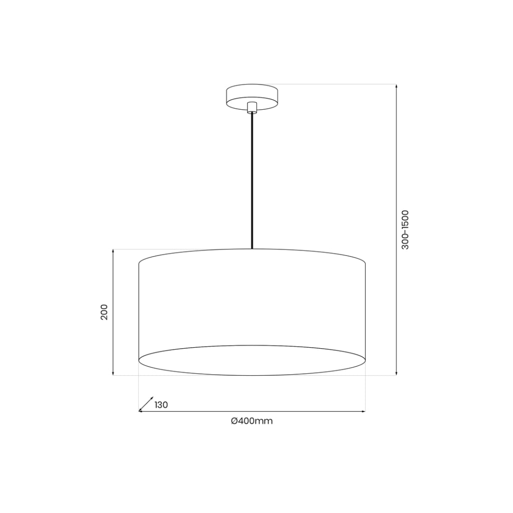 Lampada sospesa Milagro Blossom E27 oro/nero metallo Ø40