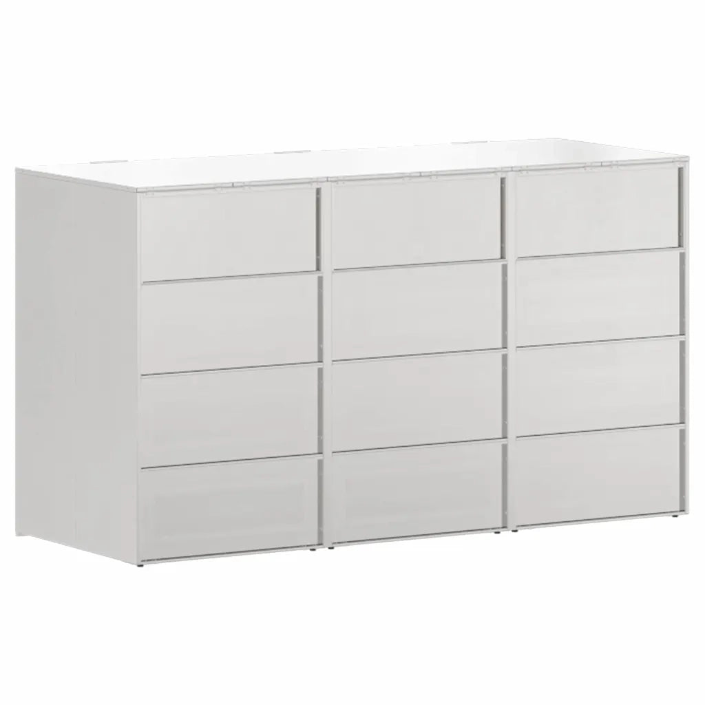 Contenitore per Rifiuti per 3 Bidoni 340 x 77.5 x 115.5 cm 3394789