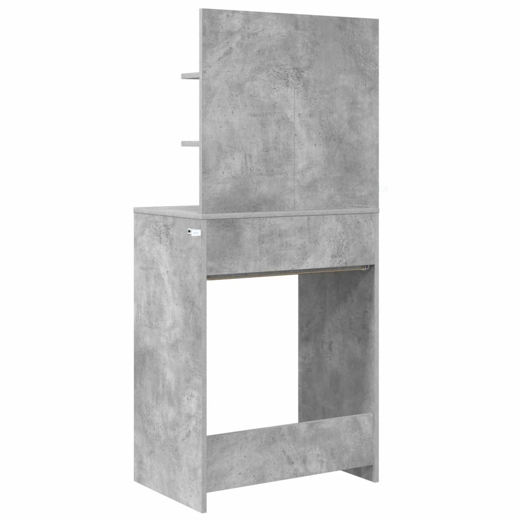 Tavoli da Trucco per Camera da Letto Grigio cemento 889000