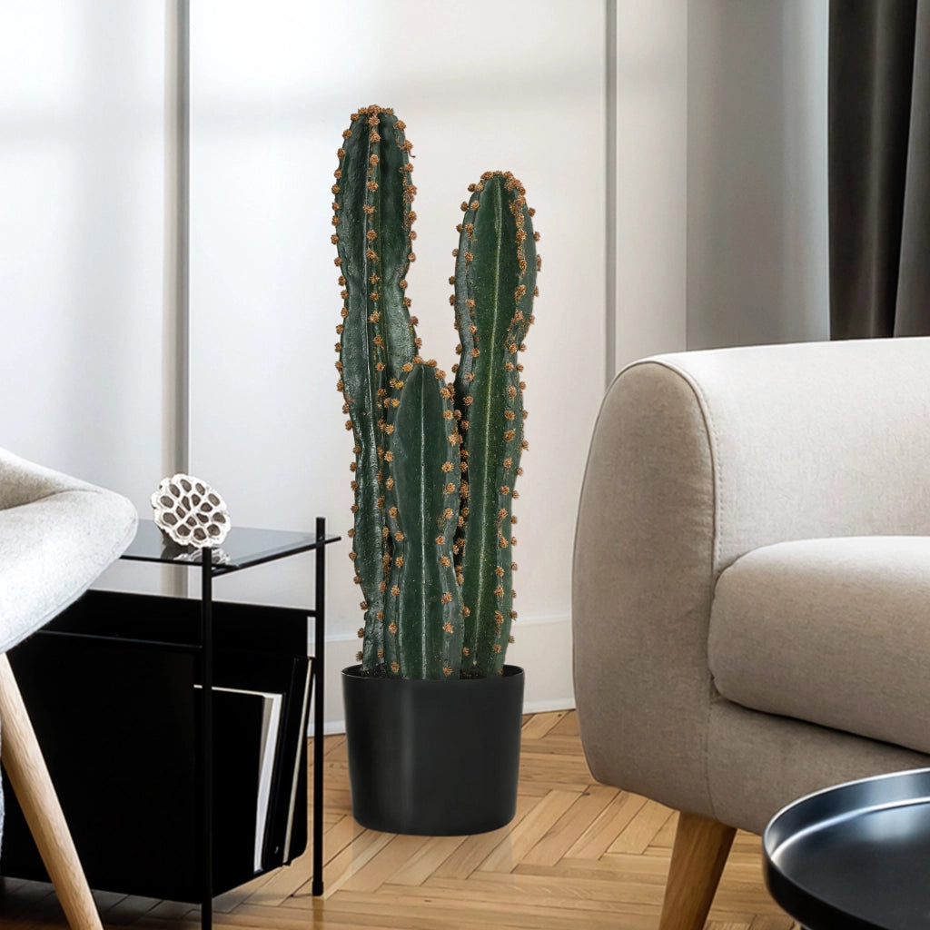 Pianta artificiale cactus ¨C Xylo ¨C verde ? 17 x 60H cm