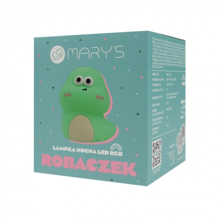 Mary's Lampada Notturna Bimbi LED 3W Verde USB-C