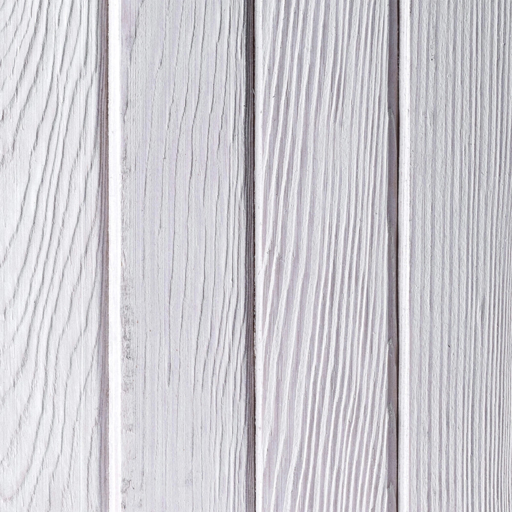 Recinzione da giardino in legno KADAX Palisade, infissa nel terreno, colore bianco, 20x116 cm.