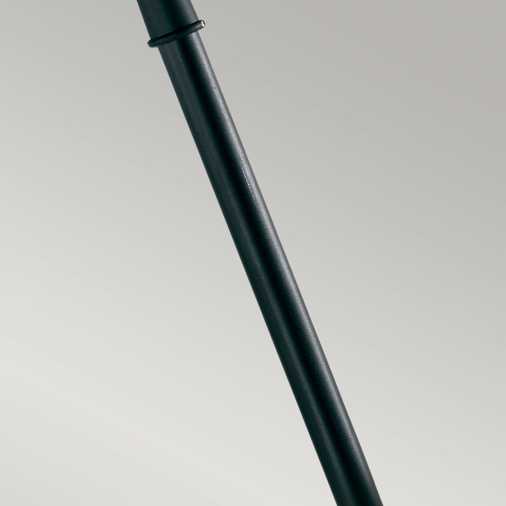Paletto luminoso esterno nero E27 60W Shannon Elstead