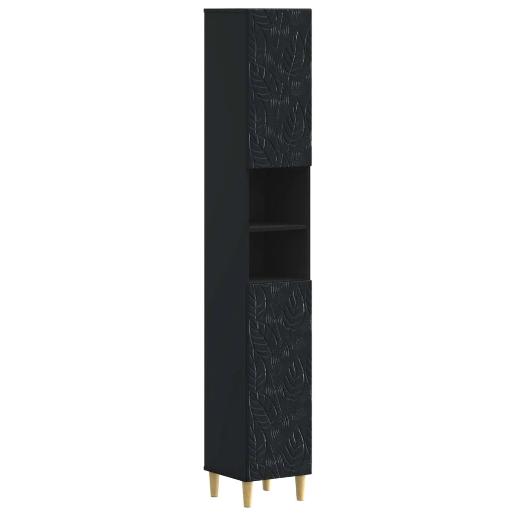 Set di Armadi da Bagno da 2 Pezzi DELFT Nero 3417541