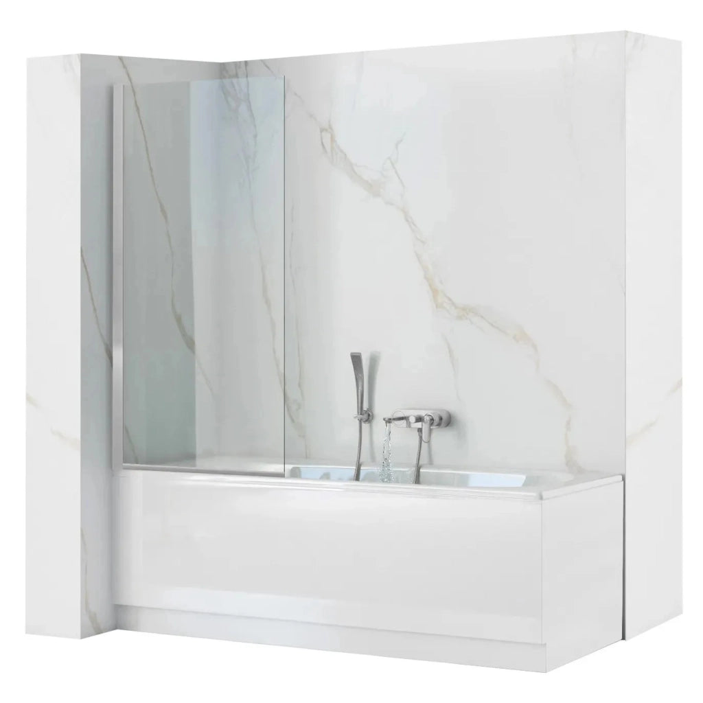 Schermo Vasca Mobile Rea Lagos 70 Chrome