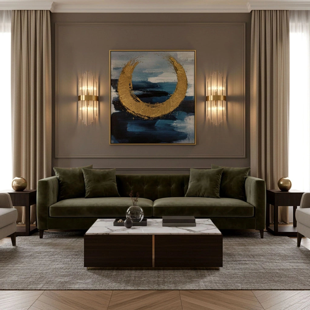 Lampada Da Parete APP1761-1W Brush Gold