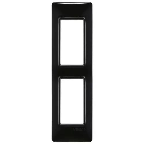 VIMAR PLANA - PLACCA 2M PANNELLI NERO