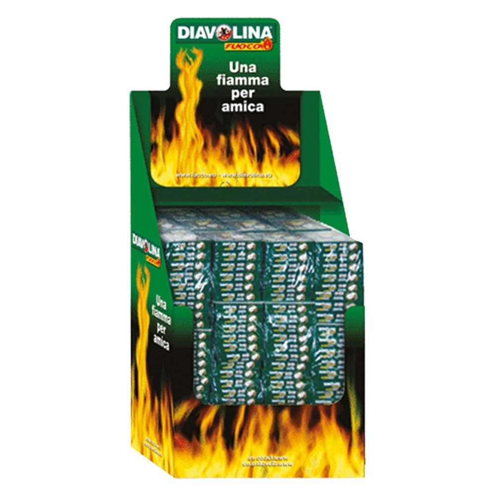 Espositore accendifuoco 40 cubi 41x59,5x127 cm
