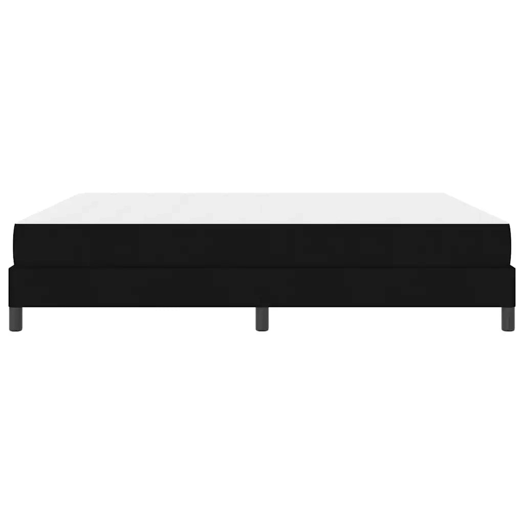 Letto a molle con materasso Nero 180 x 200 cm Tessuto 3398509