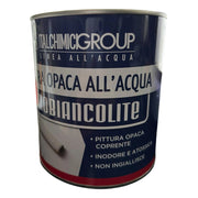 PITTURA OPACA ALL'ACQUA IDROBIANCOLITE