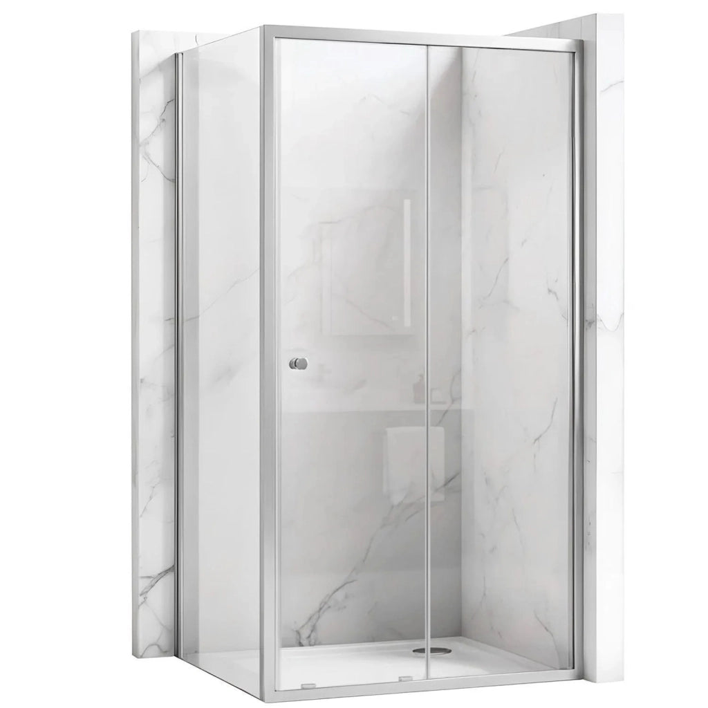 Cabina Doccia Rea Primo Slide 140x100 Chrome