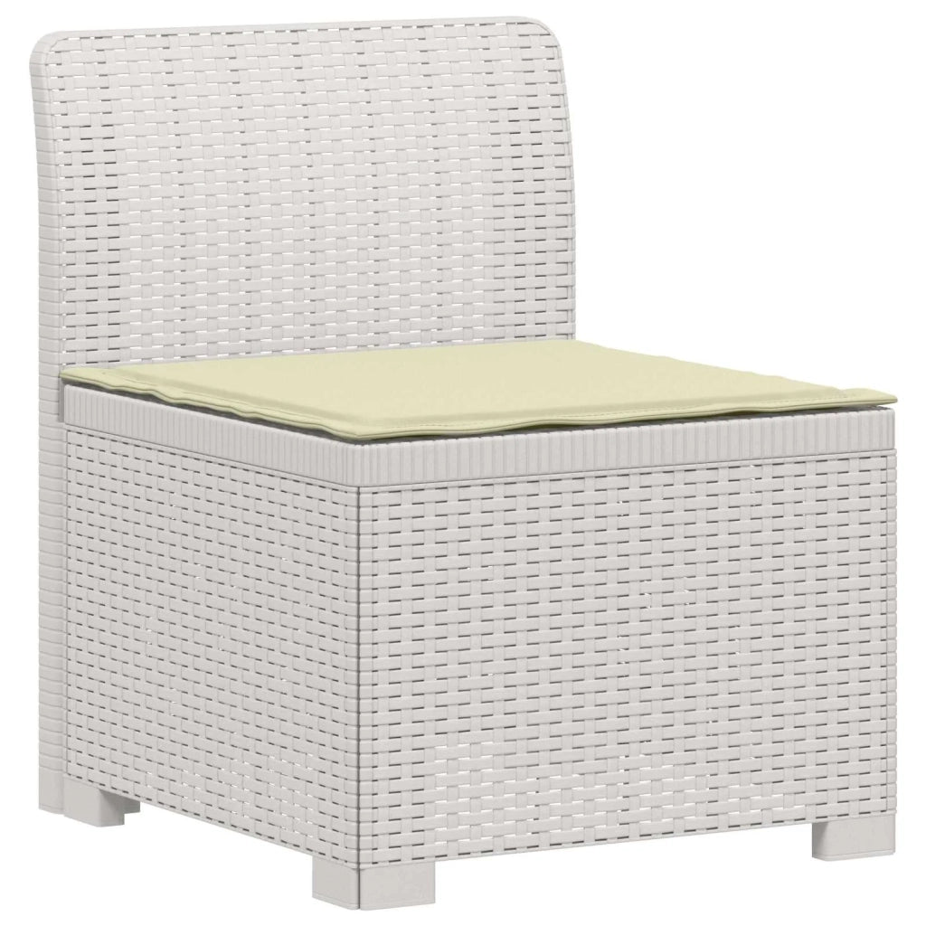 Divano da Giardino a 4 Posti con Cuscini in Stile Rattan PP 3443862