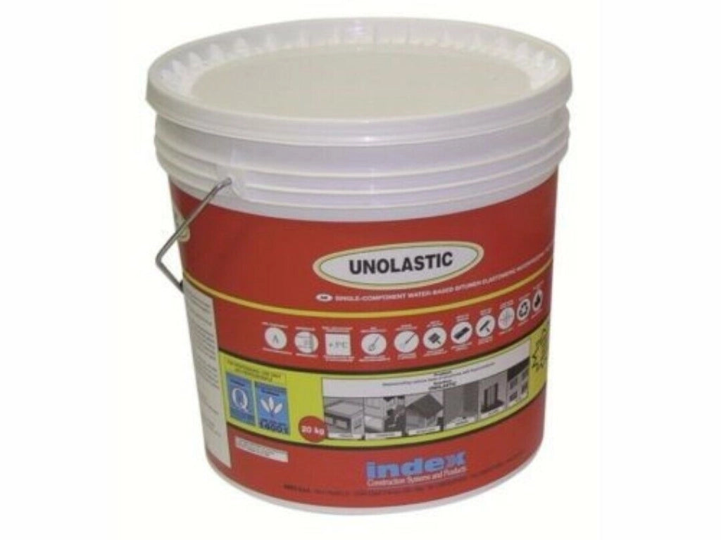 Unolastic Guaina Liquida Impermeabilizzante Bituminoso Grigio 20 Kg - Index Spa