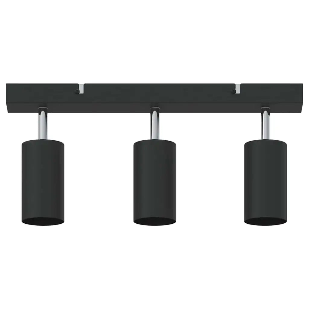 Faretto da soffitto Nero 38 x 6 x 16 cm Metallo 4108197